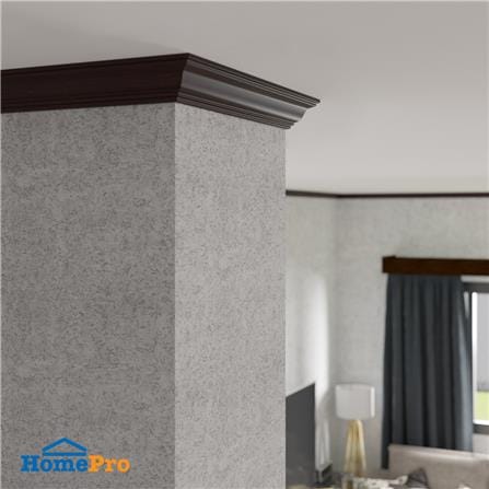 บัวฝ้าPS CROBERN-2401 6.5x300x1 ซม. สีโอ๊ค_4