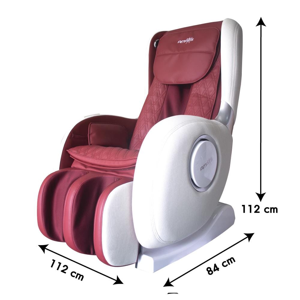 เก้าอี้นวดไฟฟ้า AMAXS SMART EZY133 สีแดง