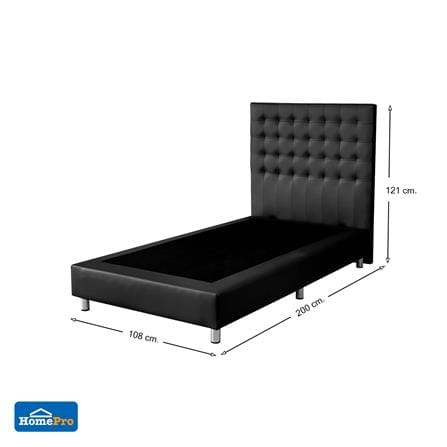 ฐานรองหัวเตียง 3.5 ฟุต HOME LIVING STYLE BERLIN สีดำ_6