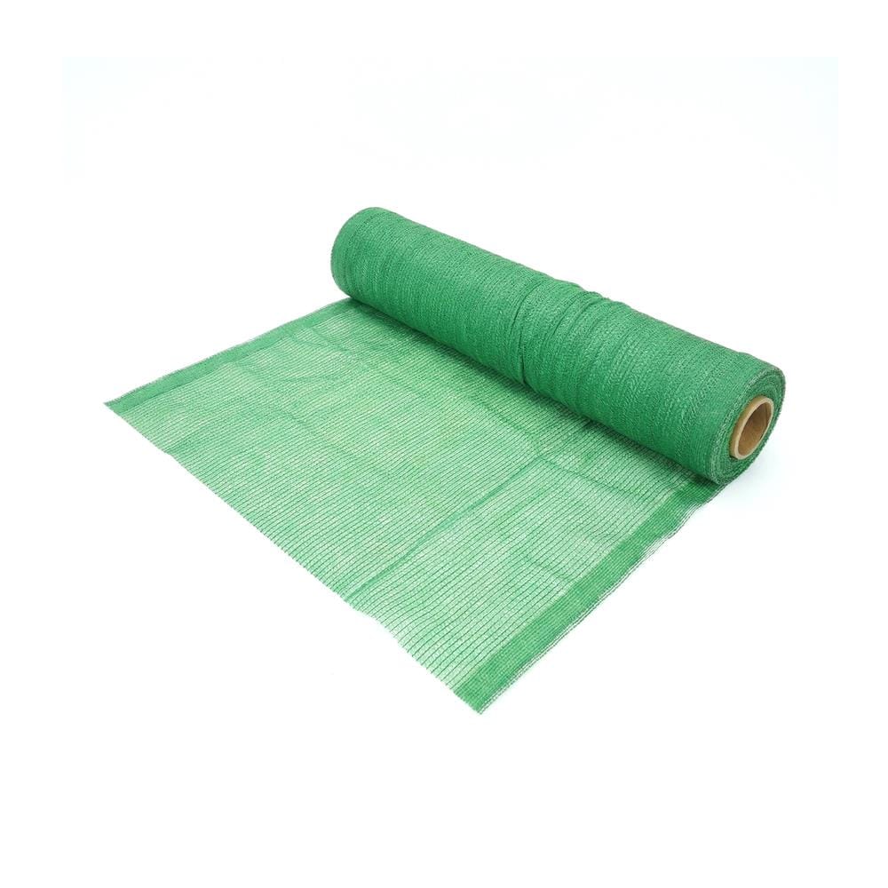 สแลนม้วนกรองแสง 50 เปอร์เซ็นต์ ทอ 3 เข็ม SPRING 1X100 หลา สีเขียว