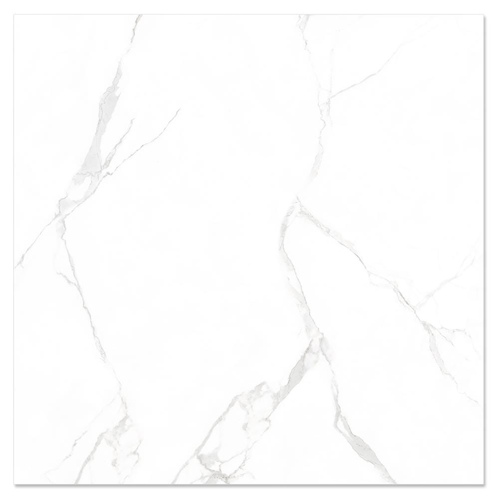 กระเบื้องพื้นพอร์ซเลน 60x60 ซม. CERGRES โอเชี่ยน ไวท์ (AM) A 1.44M2