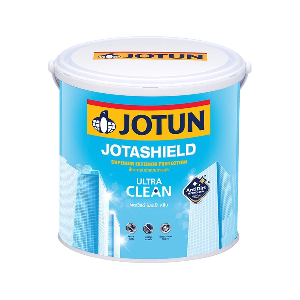 สีน้ำทาภายนอก JOTUN ULTRA CLEAN BASE B เนียน 3.6 ลิตร