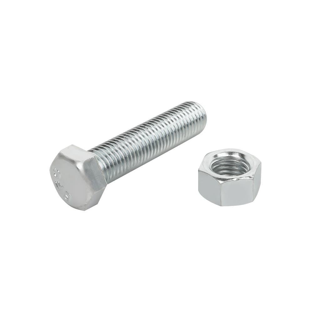 สกรูหัวหกเหลี่ยมพร้อมน็อต DEXZON 12X50 มม. 2 ชิ้น/แพ็ก
