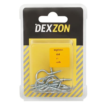 สกรูหัวห่วงตัวซี DEXZON 1 นิ้ว_1