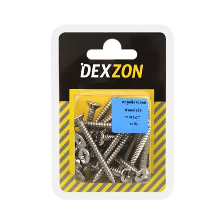 สกรูเกลียวปล่อย TF DEXZON 12X2 นิ้ว 25 ตัว_1