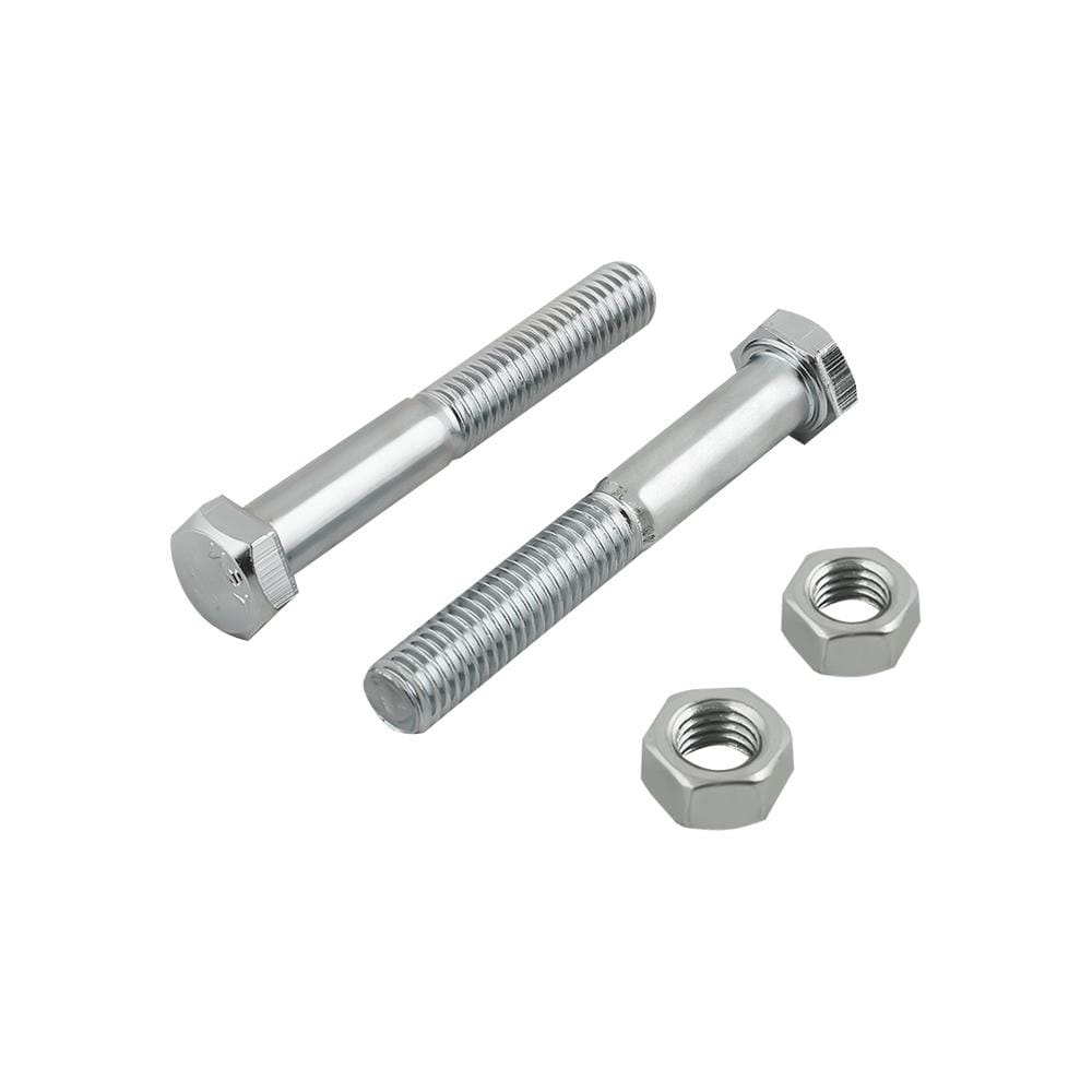 สกรูหัวหกเหลี่ยมพร้อมน็อต DEXZON 8X55 มม. 4 ชิ้น/แพ็ก
