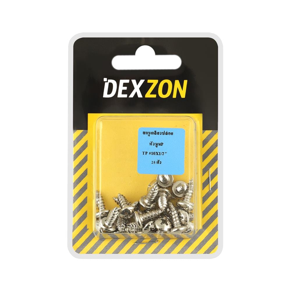 สกรูเกลียวปล่อย TP DEXZON 10X1/2 นิ้ว 25 ตัว