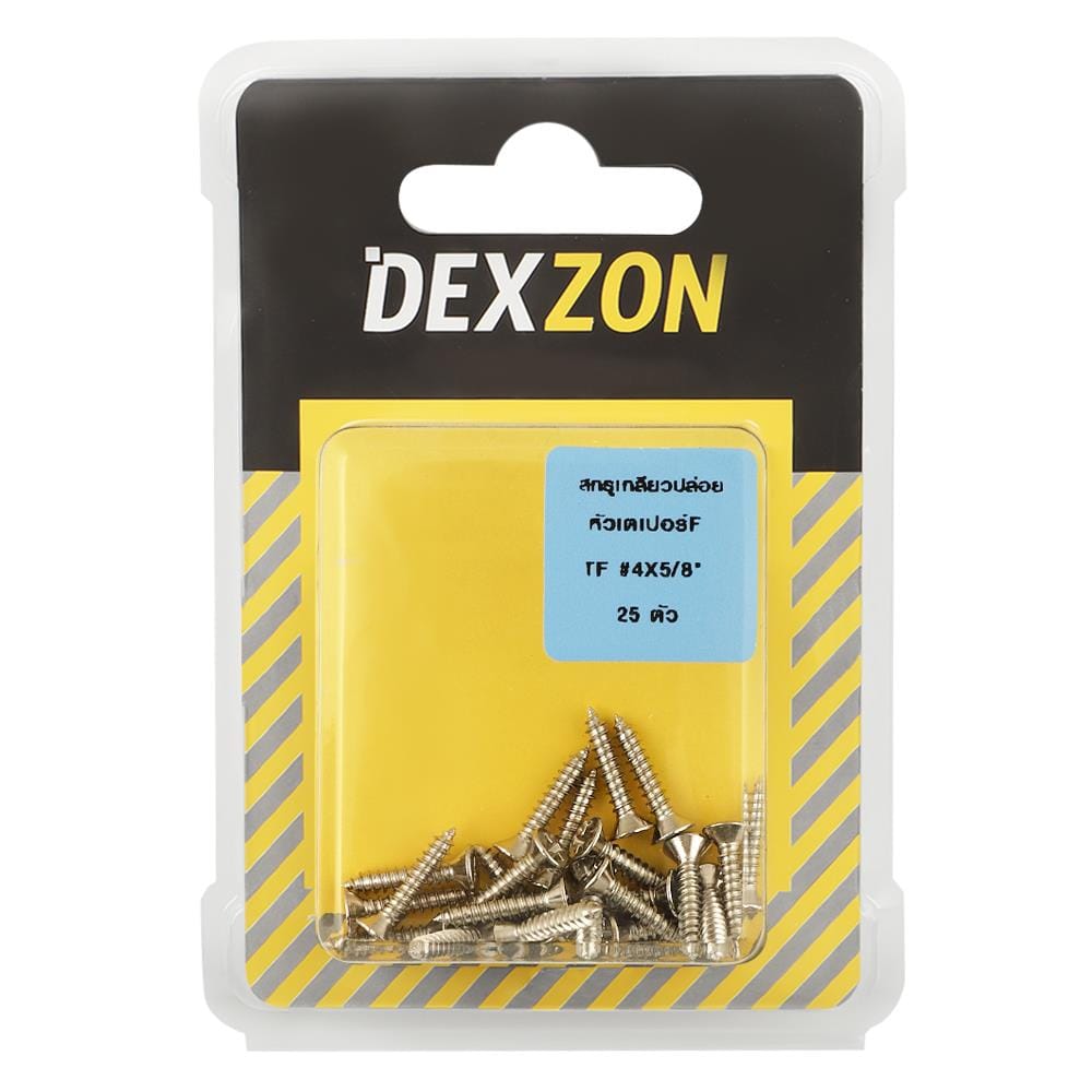 สกรูเกลียวปล่อย TF DEXZON 4X5/8 นิ้ว 25 ตัว