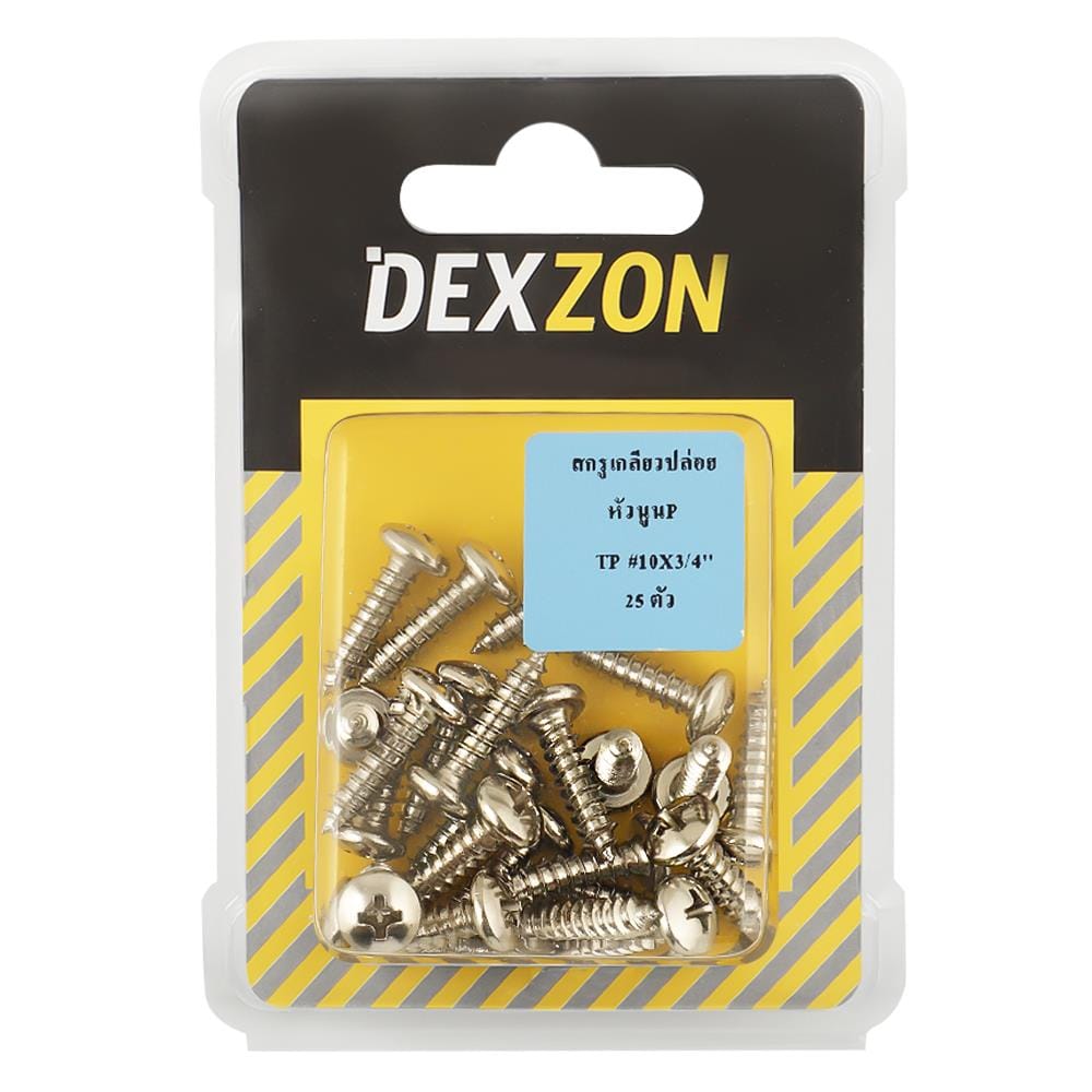 สกรูเกลียวปล่อย TP DEXZON 10X3/4 นิ้ว 25 ตัว