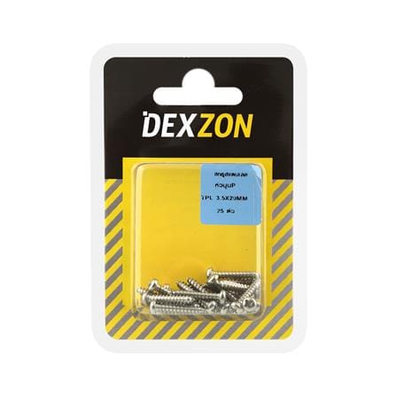 สกรูเกลียวปล่อย TP DEXZON 3.5X20 มม. 25 ตัว_1