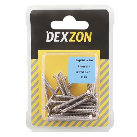 สกรูเกลียวปล่อย TF DEXZON 7X1-1/2 นิ้ว 25 ตัว_1