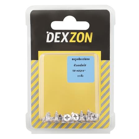 สกรูเกลียวปล่อย TF DEXZON 6X3/8 นิ้ว 25 ตัว_1