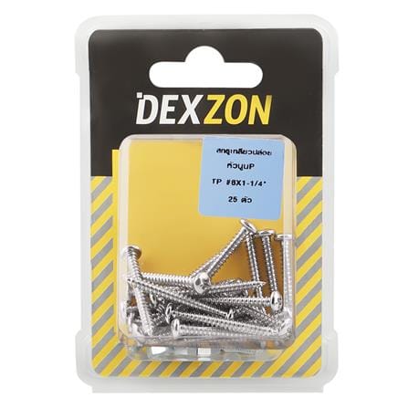 สกรูเกลียวปล่อย TP DEXZON 6X1-1/4 นิ้ว 25 ตัว_1