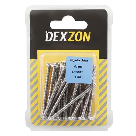 สกรูเกลียวปล่อย TP DEXZON 7X2 นิ้ว 25 ตัว_1