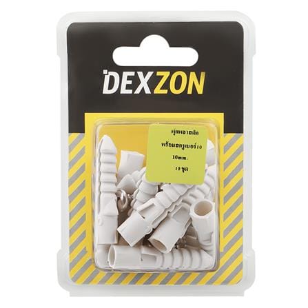 พุกพลาสติกพร้อมสกรู DEXZON HA-527 เบอร์ 10 10 ตัว_1
