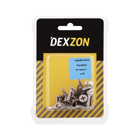 สกรูเกลียวปล่อย TF DEXZON 10X3/4 นิ้ว 25 ตัว_1