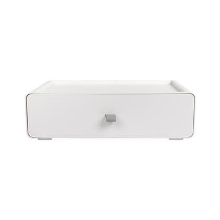 กล่องลิ้นชักเล็ก STACKO CUBE M 26.8x21x8 ซม. สีขาว_2