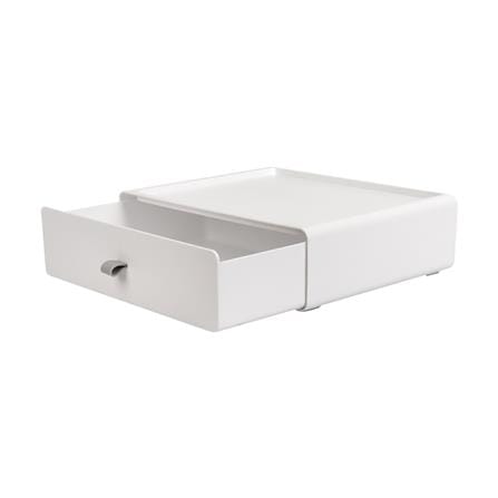 กล่องลิ้นชักเล็ก STACKO CUBE M 26.8x21x8 ซม. สีขาว_3