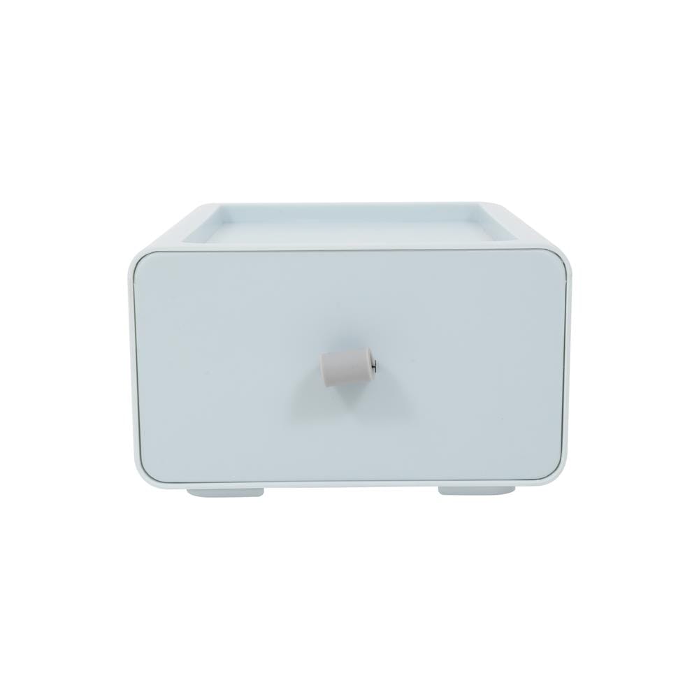 กล่องลิ้นชักเล็ก STACKO CUBE S 13.3x21x8 ซม. สีเทา