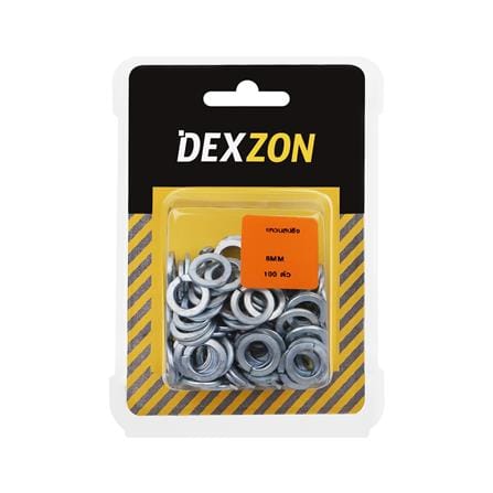 แหวนสปริง DEXZON 8 มม. 100 ตัว/แพ็ก_1