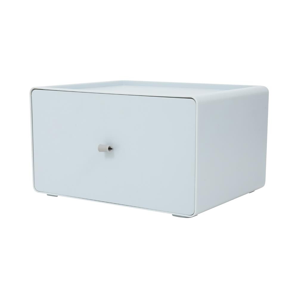 กล่องลิ้นชักเล็ก STACKO CUBE XL 26.8x21x15.3 ซม. สีเทา