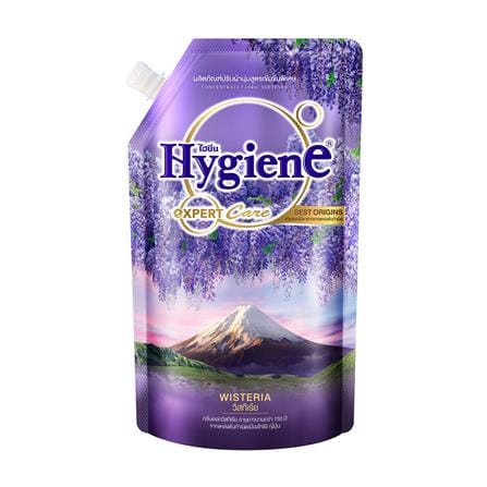 รีฟิลน้ำยาปรับผ้านุ่ม HYGIENE 480 มล. วิสทีเรีย_0