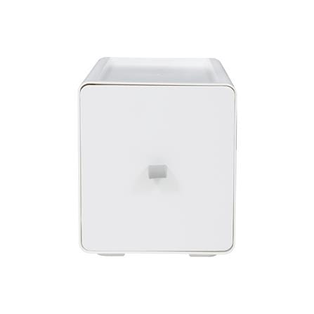 กล่องลิ้นชักเล็ก STACKO CUBE L 13.3x21x15.3 ซม. สีขาว_1