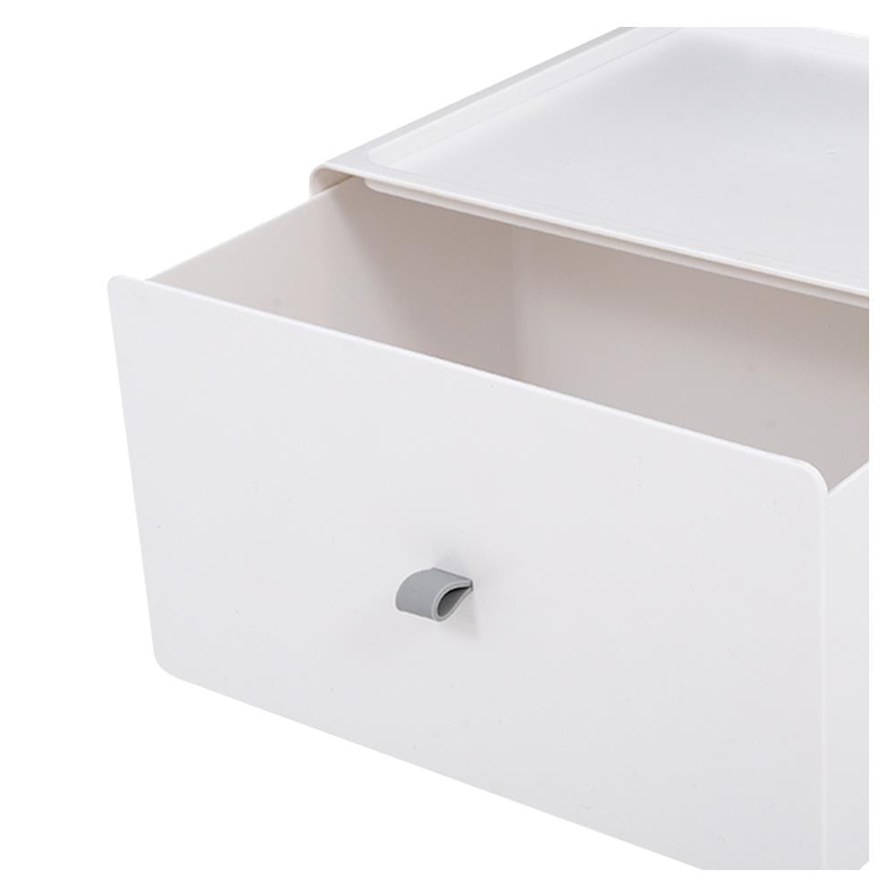 กล่องลิ้นชักเล็ก STACKO CUBE XL 26.8x21x15.3 ซม. สีขาว