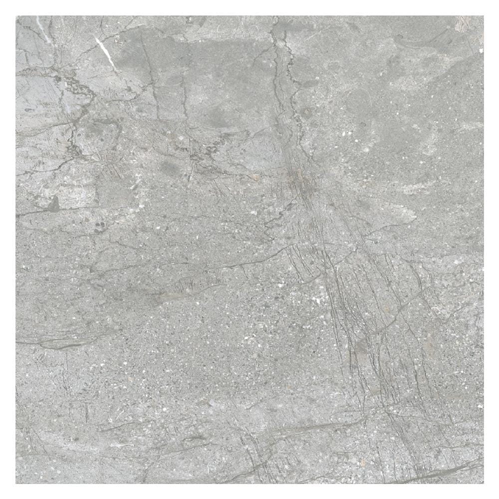 กระเบื้องพื้นพอร์ซเลน 60x60 ซม. COTTO บรีโอ กริจิโอ (HYG) PM 1.44M2