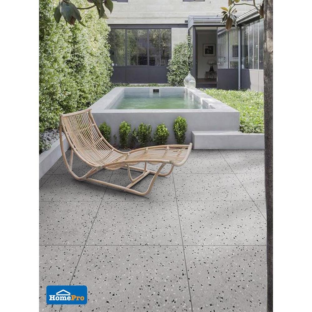 กระเบื้องพื้นพอร์ซเลน 60x60 ซม. COTTO แอสโตร กริจิโอ (HYG)PM 1.44M2