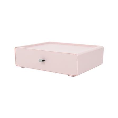 กล่องลิ้นชักเล็ก STACKO CUBE M 26.8x21x8 ซม. สีชมพู_0