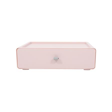 กล่องลิ้นชักเล็ก STACKO CUBE M 26.8x21x8 ซม. สีชมพู_1