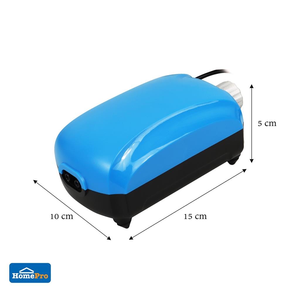 ปั๊มลมตู้ปลา 2 ทาง SPRING SP-12000 2.5 วัตต์