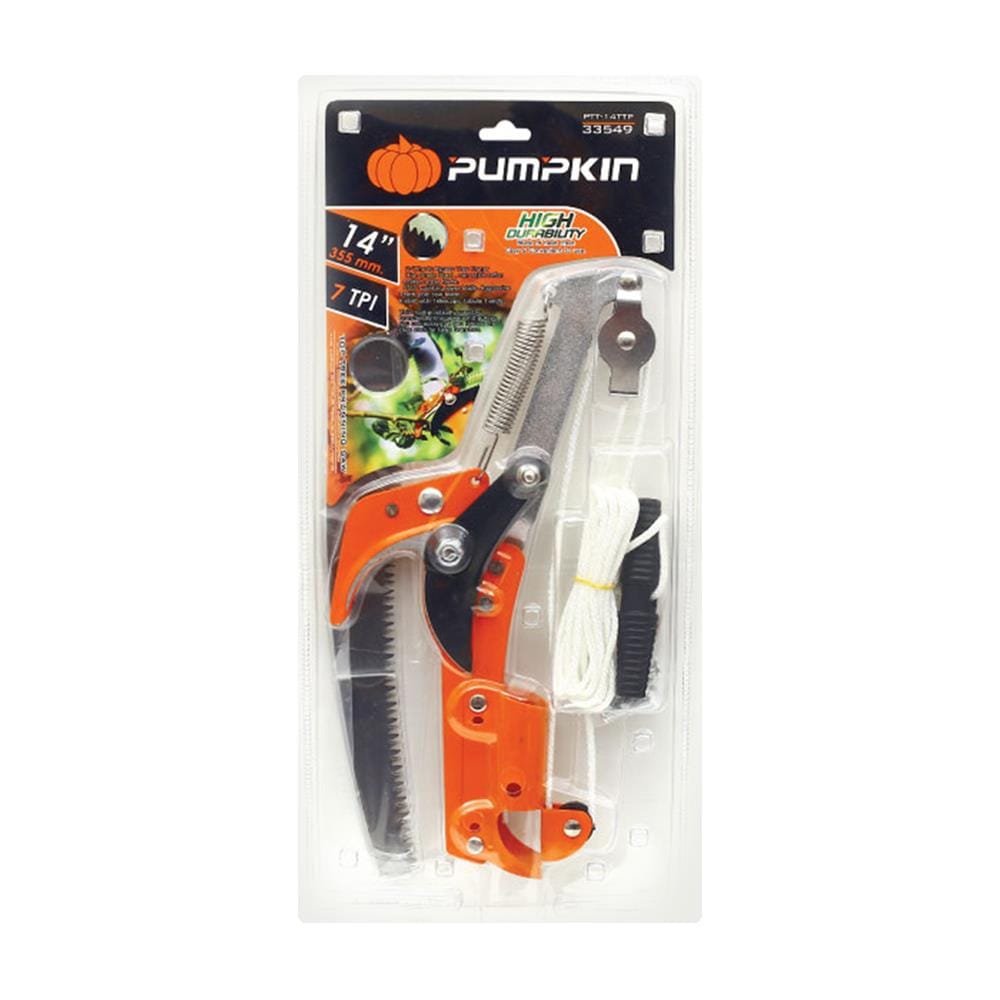 ชุดกรรไกรกระตุกและเลื่อยโค้ง PUMPKIN PTT-14TTP 14 นิ้ว