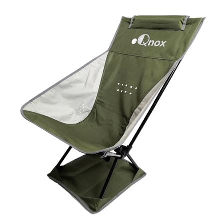 เก้าอี้สนาม EQNOX MOON CHAIR XL สีเขียว/เทา