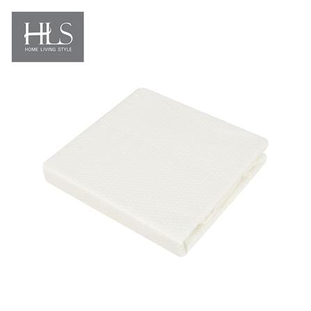 ผ้ารองกันเปื้อน TWIN SIZE HOME LIVING STYLE JERSEY สีขาว_0