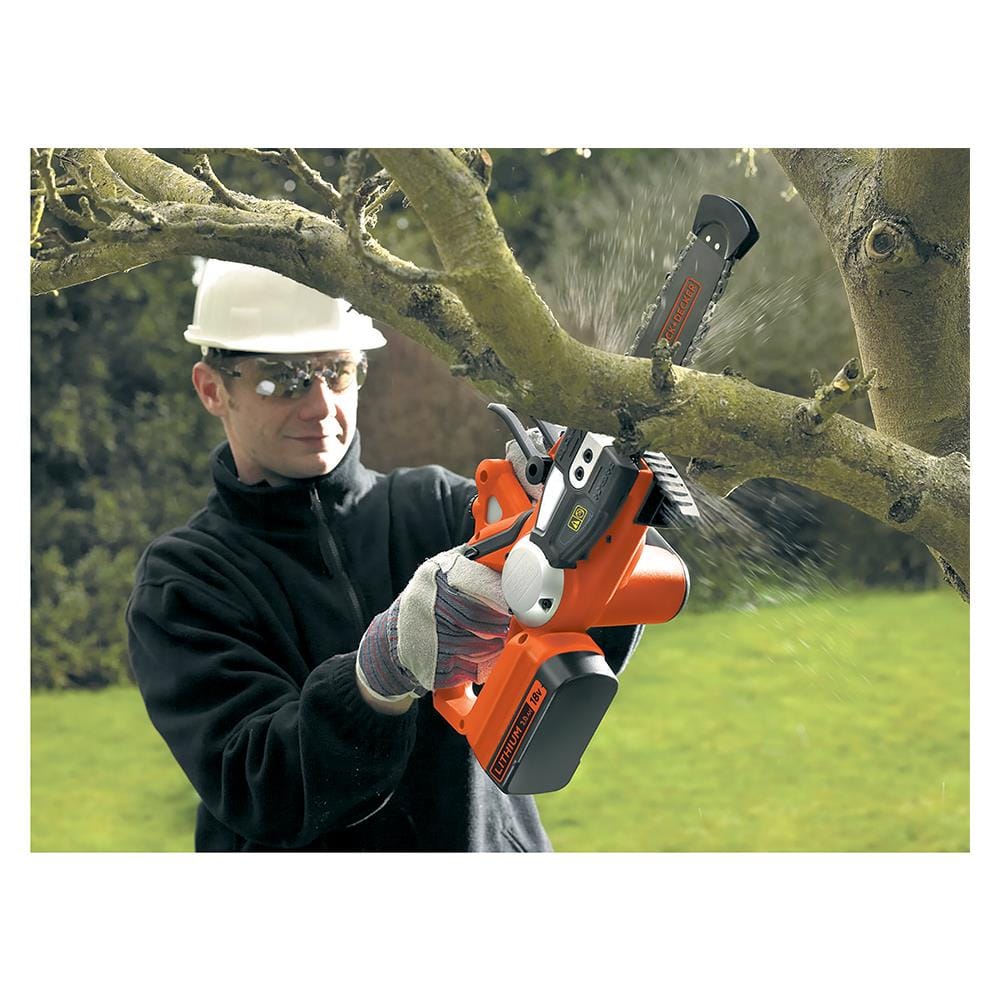 เลื่อยยนต์ไร้สาย BLACK&DECKER GKC1820L20-QW 18 โวลต์ (พร้อมแบตเตอรี่)