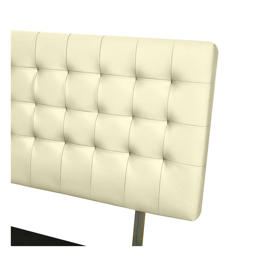 ฐานรองหัวเตียง 5 ฟุต HOME LIVING STYLE MUNICH สีครีม