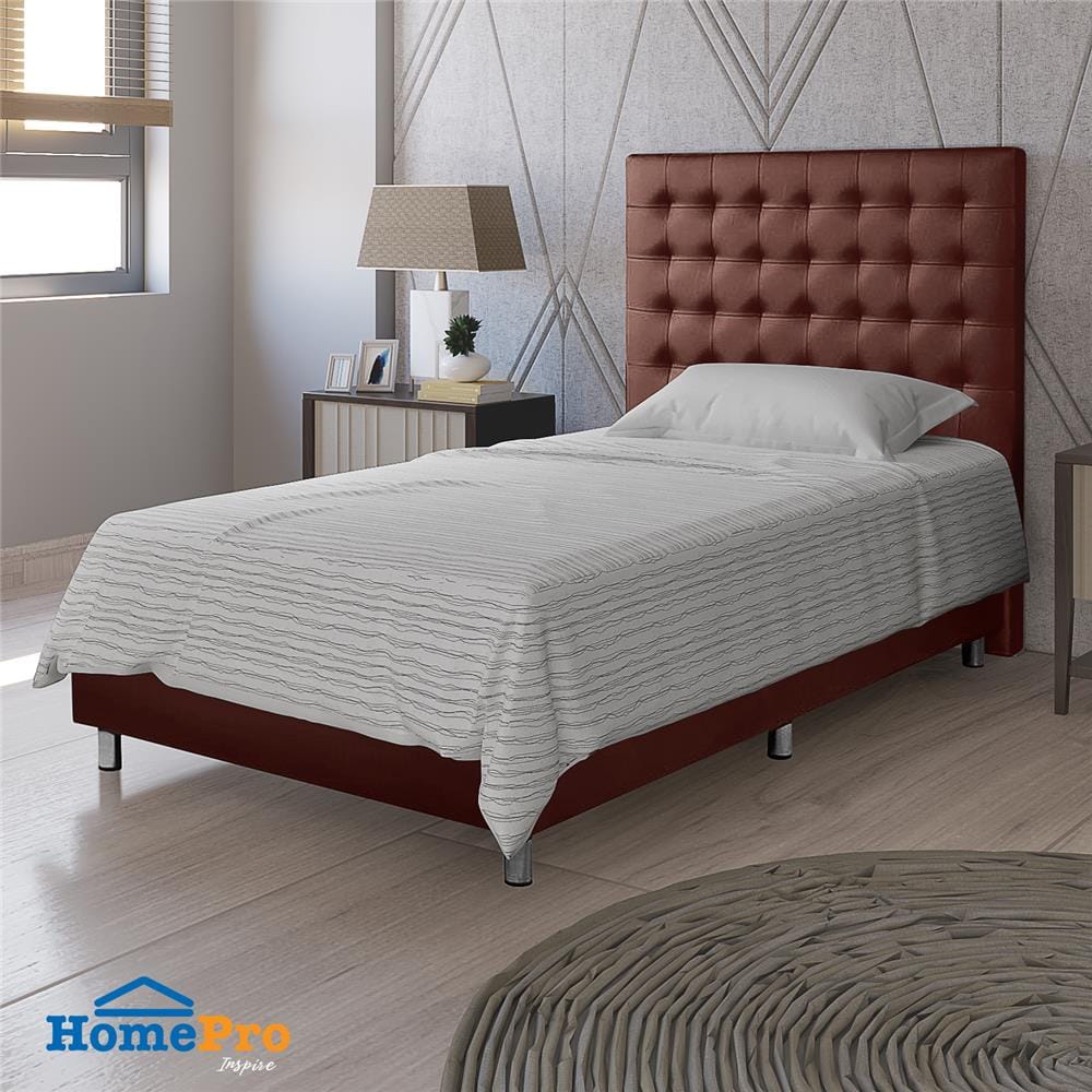 ฐานรองหัวเตียง 3.5 ฟุต HOME LIVING STYLE BERLIN สีน้ำตาลอ่อน