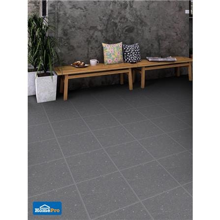 กระเบื้องพื้นพอร์ซเลน 30x30 ซม. COTTO กราเวโล กราไฟต์ PM_3