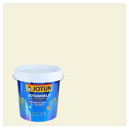 สีน้ำทาภายนอก JOTUN JOTASHIELD ANTIFADE COLOURS 1356 สี CORNSILK กึ่งเงา 2.5 แกลลอน_0