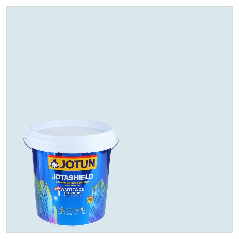 สีน้ำทาภายนอก JOTUN JOTASHIELD ANTIFADE COLOURS 4399 สี BLUE ASH กึ่งเงา 2.5 แกลลอน
