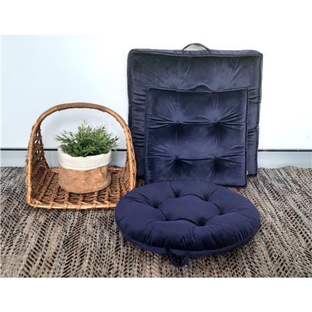 เบาะรองนั่ง HOME LIVING STYLE FUR 20x20 นิ้ว สีน้ำเงิน_3