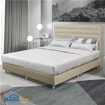 ฐานรองหัวเตียง 5 ฟุต HOME LIVING STYLE BERLIN สีครีม_4