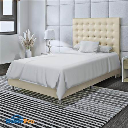 ฐานรองหัวเตียง 3.5 ฟุต HOME LIVING STYLE BERLIN สีครีม_4