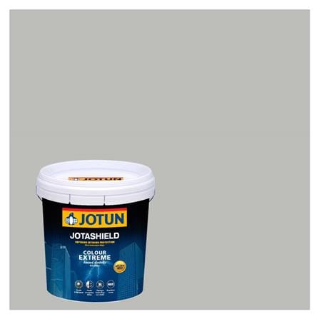 สีน้ำทาภายนอก ชนิดเนียน JOTUN JOTASHIELD COLOUR EXTREME 9911 สี PLATINUM 2 แกลลอน_0