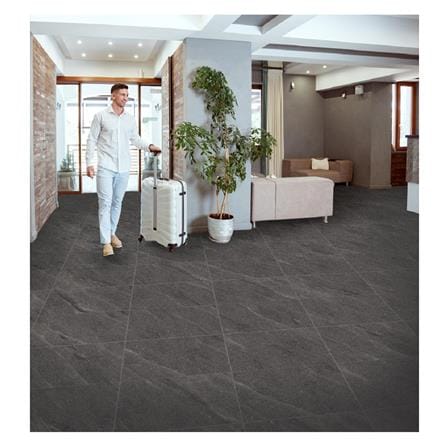 กระเบื้องพื้นพอร์ซเลน 30x60 ซม. COTTO บีชสโตน เทาเข้ม (HYG) 1.44M2_1
