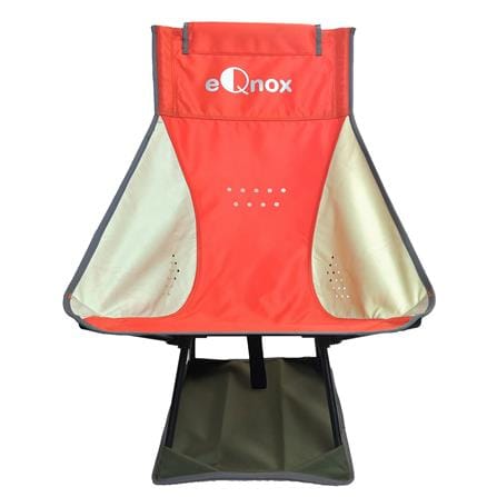 เก้าอี้สนาม EQNOX MOON CHAIR XL สีส้ม/เทา_1