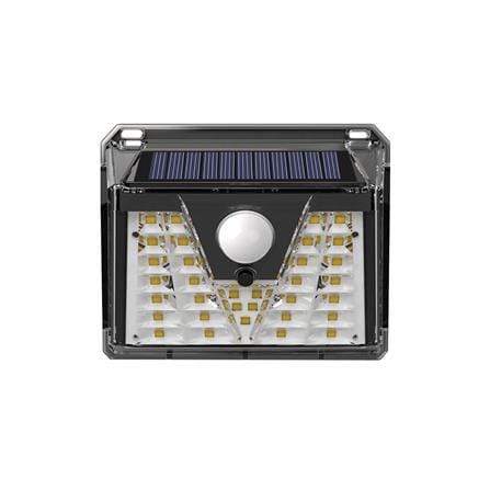 ไฟผนังภายนอก SOLAR SHINING S-WLL07B-SL 2.5 วัตต์ DAYLIGHT สีดำ_0