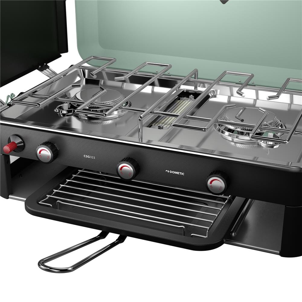 เตาแก๊สบาร์บีคิวพกพา 3 หัว DOMETIC CSG103
